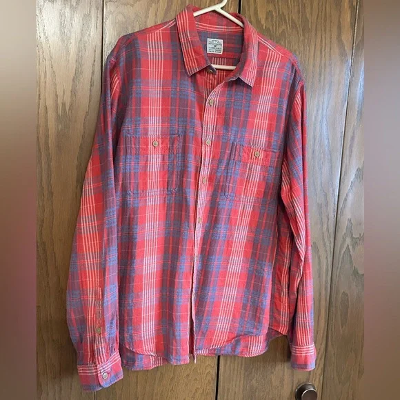 J.Crew Flannel Shirt - Picture 1 of 4
